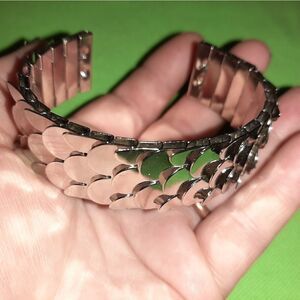 Stainless steel cuff bracelet